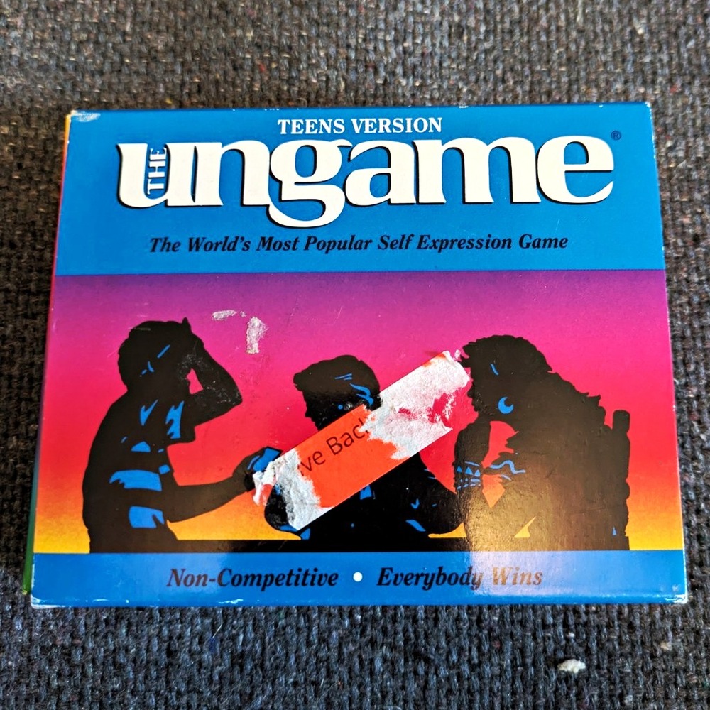 Talicor The Ungame Teens Self-Expression Non-Competitive Card Game 140 Cards